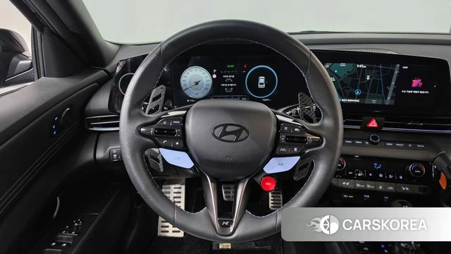 Hyundai The New Avante (CN7) 2024 Черный из Кореи, фото 2