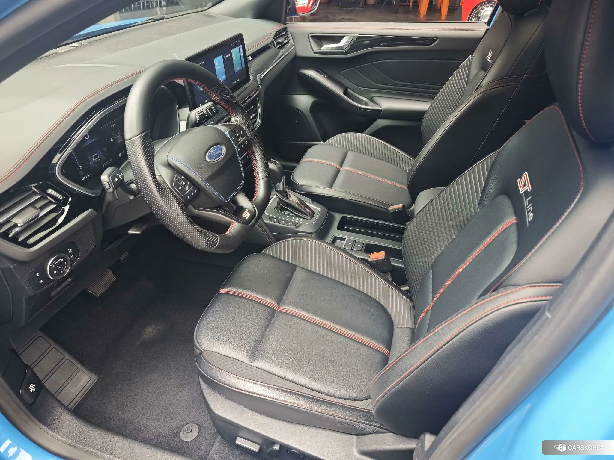 Ford Focus 2022 Синий из Китая, фото 2