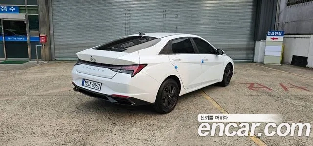Hyundai Avante (CN7) 2021 Белый из Кореи, фото 2
