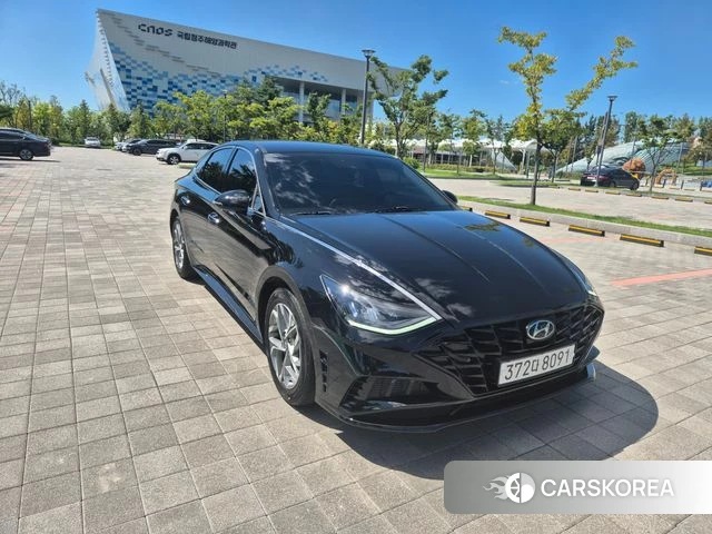 Hyundai Sonata (DN8) 2022 Черный из Кореи, фото 2