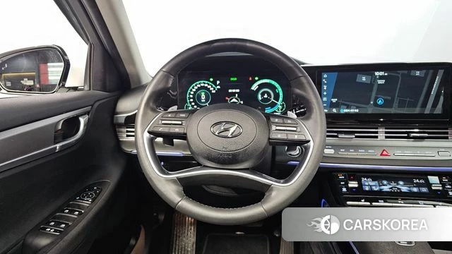 Hyundai The New Grandeur IG Hybrid 2020 Белый из Кореи, фото 2