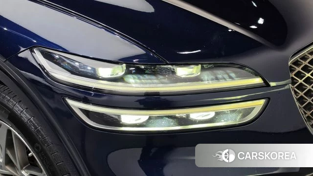 Genesis GV70 2021 Синий из Кореи, фото 2