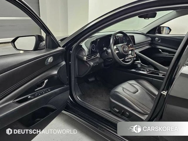 Hyundai Avante (CN7) 2022 Черный из Кореи, фото 2