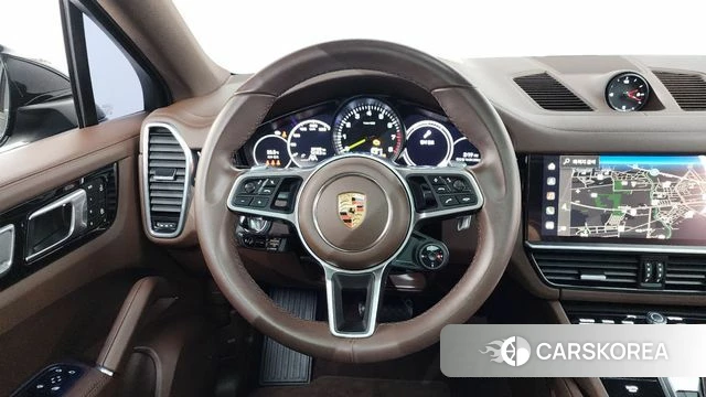 Porsche Cayenne (PO536) 2023 Черный из Кореи, фото 3