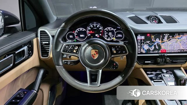 Porsche Cayenne (PO536) 2020 Синий из Кореи, фото 3