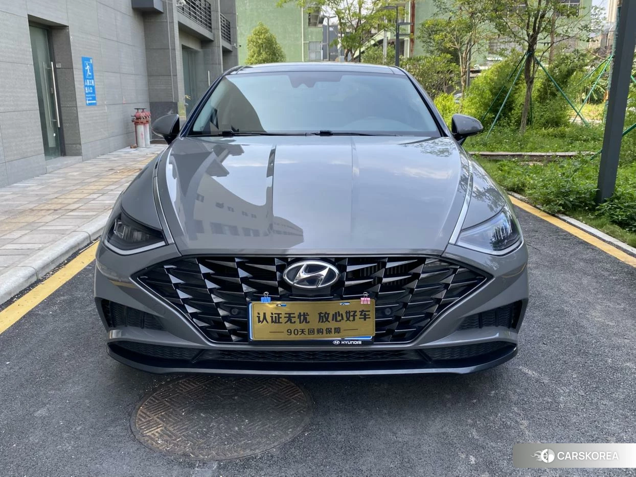 Hyundai Sonata 2020 Серебристо-серый из Китая, фото 3