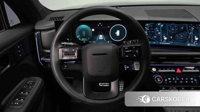 Hyundai Santa Fe (MX5) 2024 Черный из Кореи, фото 3