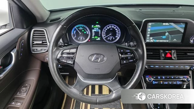 Hyundai Grandeur IG Hybrid 2019 Белый из Кореи, фото 4