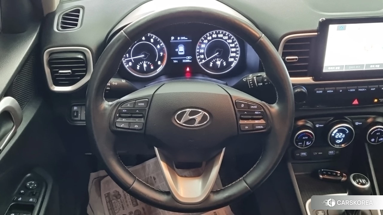 Hyundai Venue 2021 Белый из Кореи, фото 3