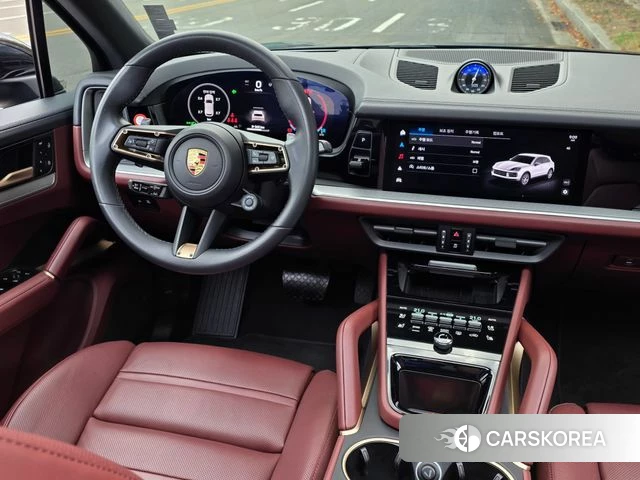 Porsche Cayenne (PO536) 2024 Черный из Кореи, фото 3
