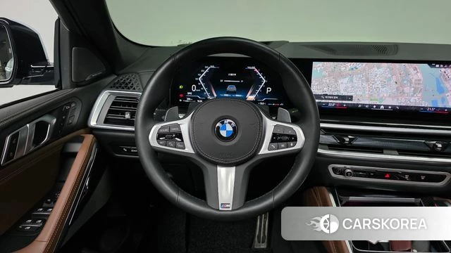 BMW X6 (G06) 2024 Серебристо-серый из Кореи, фото 3