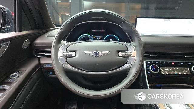 Genesis GV80 2022 Темно-зеленый из Кореи, фото 3