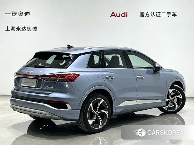 Audi Q4 2024 Синий из Китая, фото 3