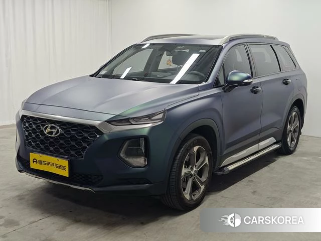 Hyundai Santa Fe 2021 Синий из Китая, фото 3