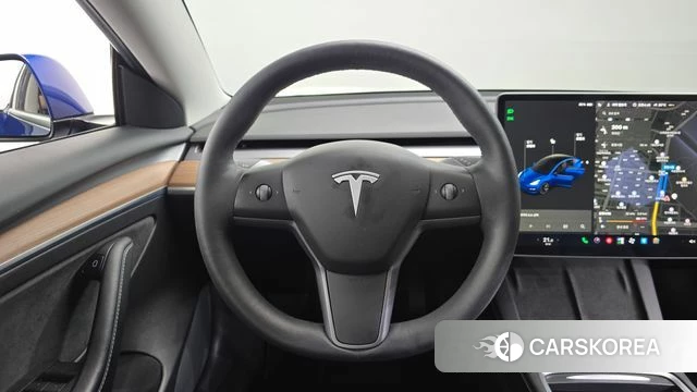 Tesla Model 3 2021 Синий из Кореи, фото 3