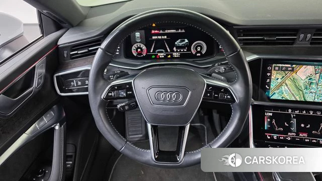 Audi A7 (4K) 2020 Белый из Кореи, фото 3
