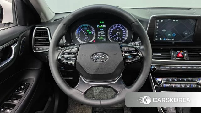 Hyundai Grandeur IG Hybrid 2019 Белый из Кореи, фото 3
