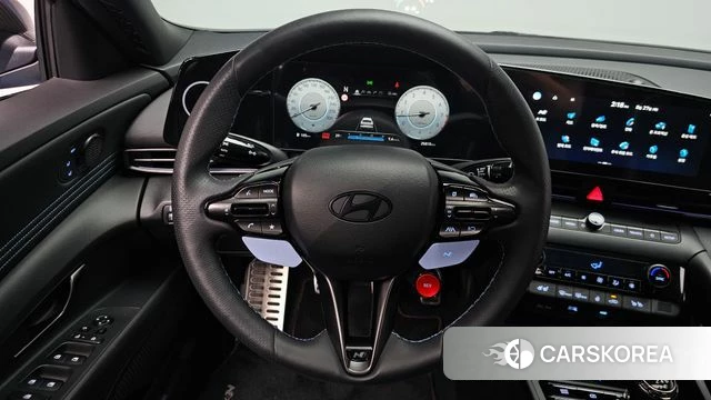 Hyundai The New Avante (CN7) 2024 Небесно-голубой из Кореи, фото 3