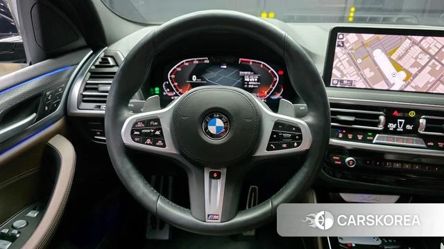 BMW X4 (G02) 2022 Черный из Кореи, фото 3