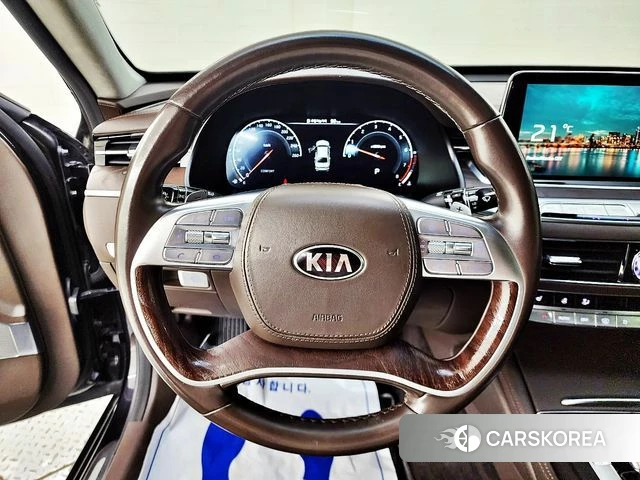 Kia More K9 2018 Серый из Кореи, фото 3