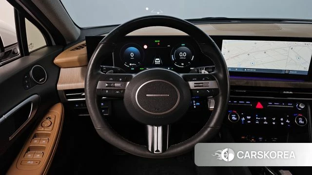 Hyundai Sonata D Edge Hybrid (DN8) 2023 Белый из Кореи, фото 3