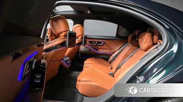 Mercedes-Benz S-Class W223 2021 Темно-зеленый из Кореи, фото 3