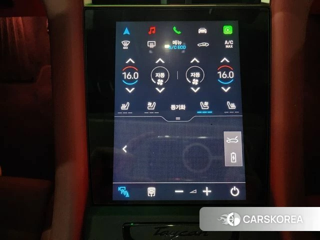 Porsche Taycan 2023 Синий из Кореи, фото 3