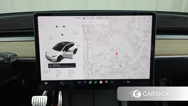 Tesla Model Y 2021 Белый из Кореи, фото 3