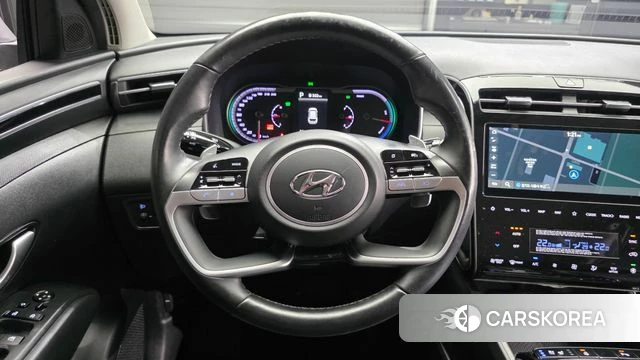 Hyundai Tucson Hybrid (NX4) 2023 Белый из Кореи, фото 3
