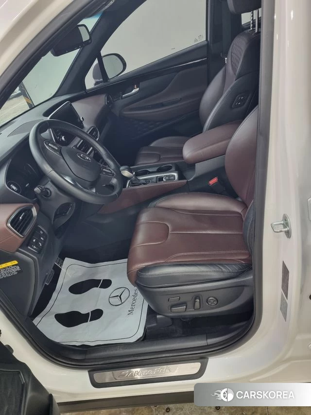 Hyundai Santa Fe TM 2019 Белый из Кореи, фото 3