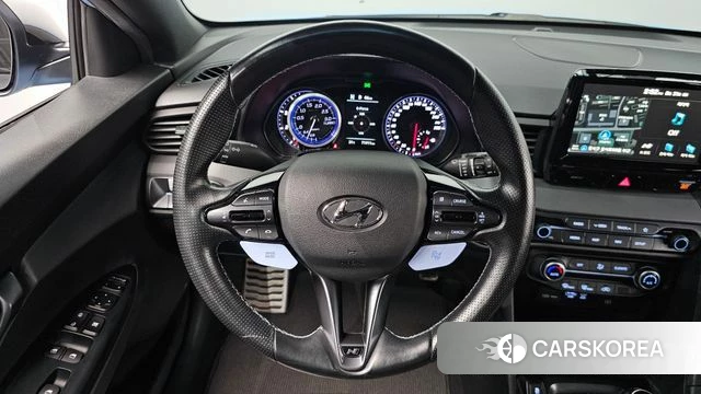 Hyundai Veloster (JS) 2020 Небесно-голубой из Кореи, фото 3