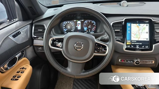 Volvo XC90 second Generation 2021 Небесно-голубой из Кореи, фото 3