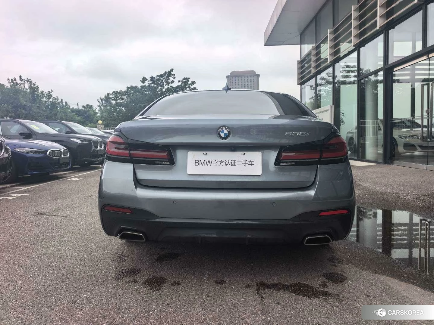BMW 5 series 2021 Темно-серый из Китая, фото 3