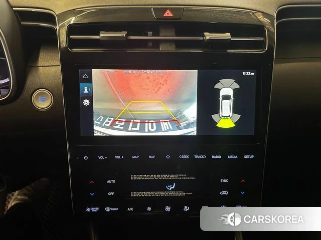Hyundai Tucson Hybrid (NX4) 2021 Белый из Кореи, фото 3