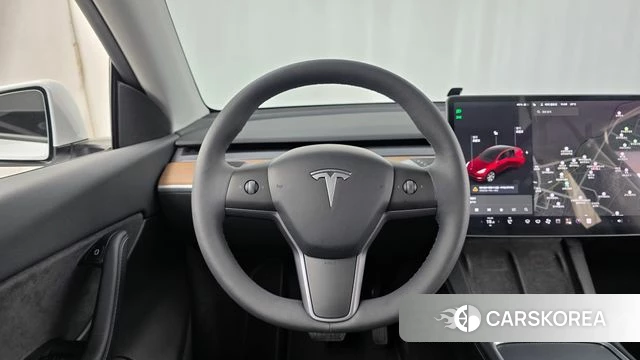 Tesla Model Y 2021 Белый из Кореи, фото 3