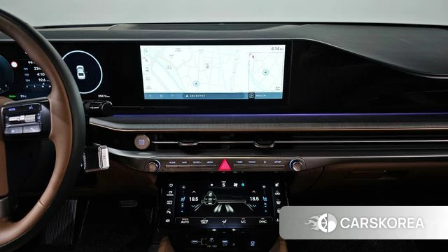 Hyundai Grandeur Hybrid (GN7) 2025 Черный из Кореи, фото 3