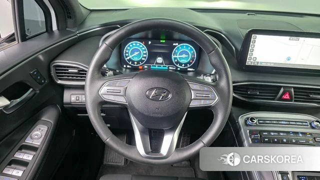 Hyundai The New Santa Fe 2023 Белый из Кореи, фото 3
