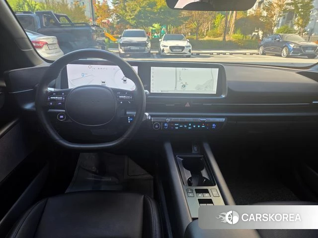 Hyundai Ionic 6 2024 Темно-зеленый из Кореи, фото 3
