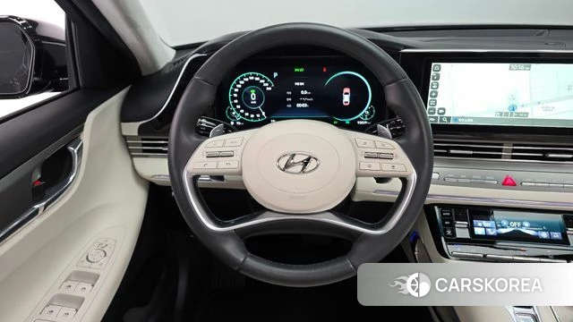 Hyundai The New Grandeur IG Hybrid 2022 Черный из Кореи, фото 3