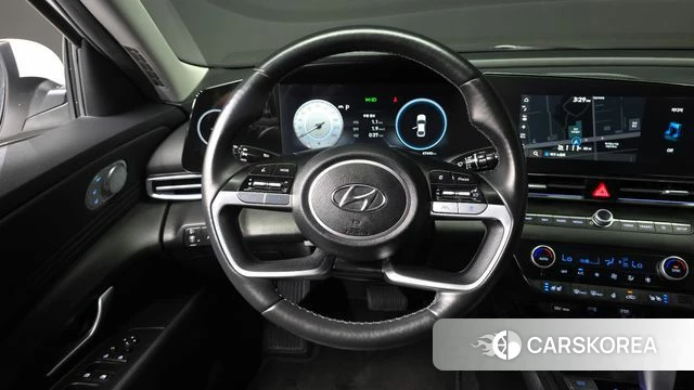 Hyundai Avante (CN7) 2023 Белый из Кореи, фото 3