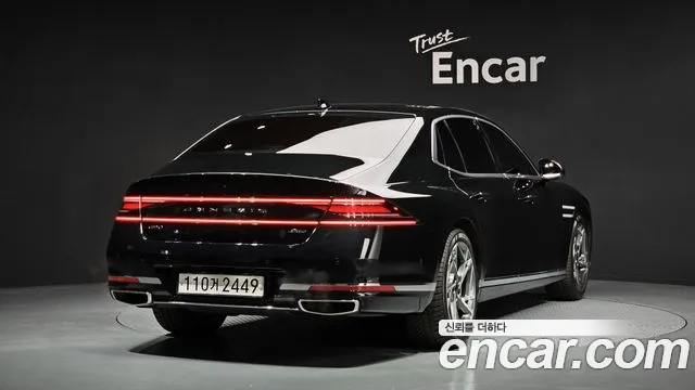 Genesis G90 (RS4) 2022 Черный из Кореи, фото 3
