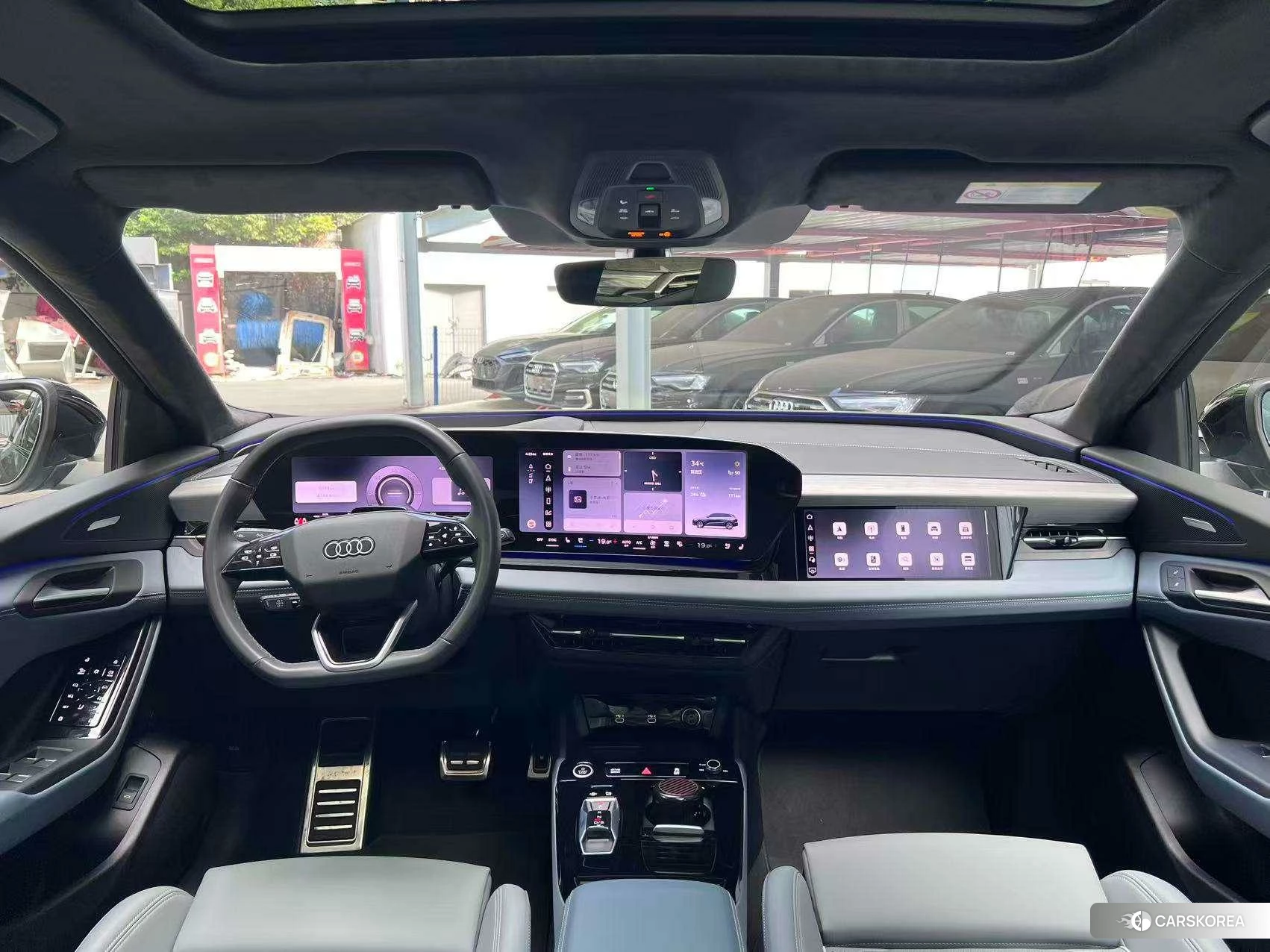 Audi Q6L 2025 Темно-серый из Китая, фото 3