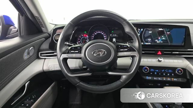 Hyundai Avante (CN7) 2022 Синий из Кореи, фото 3