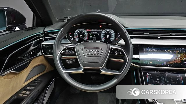 Audi A8 (D5) 2021 Черный из Кореи, фото 3