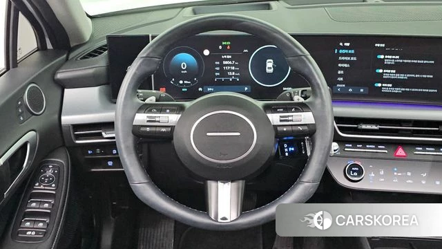 Hyundai Sonata D Edge (DN8) 2023 Белый из Кореи, фото 3