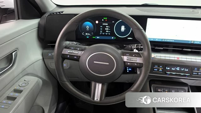 Hyundai Kona Hybrid (SX2) 2023 Серебристо-серый из Кореи, фото 3