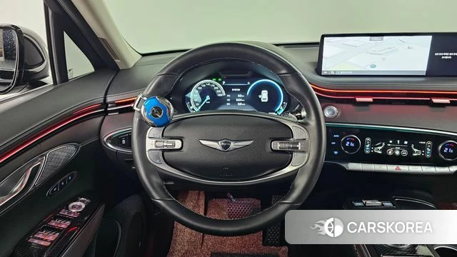 Genesis GV70 2022 Черный из Кореи, фото 3