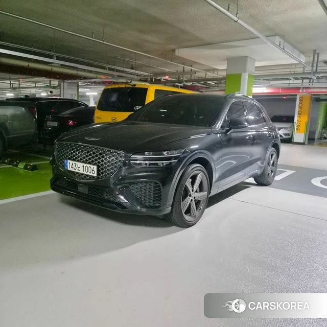 Genesis GV70 2021 Черный из Кореи, фото 3