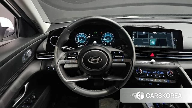 Hyundai The New Avante (CN7) 2023 Белый из Кореи, фото 3
