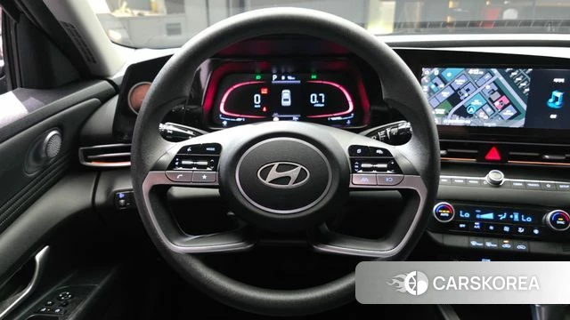 Hyundai The New Avante (CN7) 2023 Черный из Кореи, фото 3